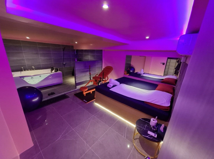 방콕 큐브 마사지 룸 시설 Cube Massage private room