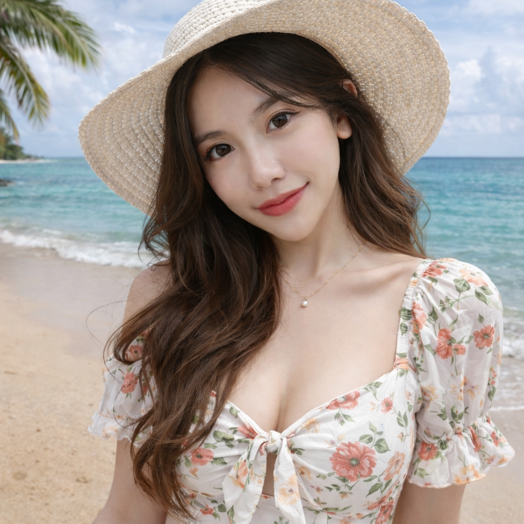 파타야 에코걸 해변 감성 분위기