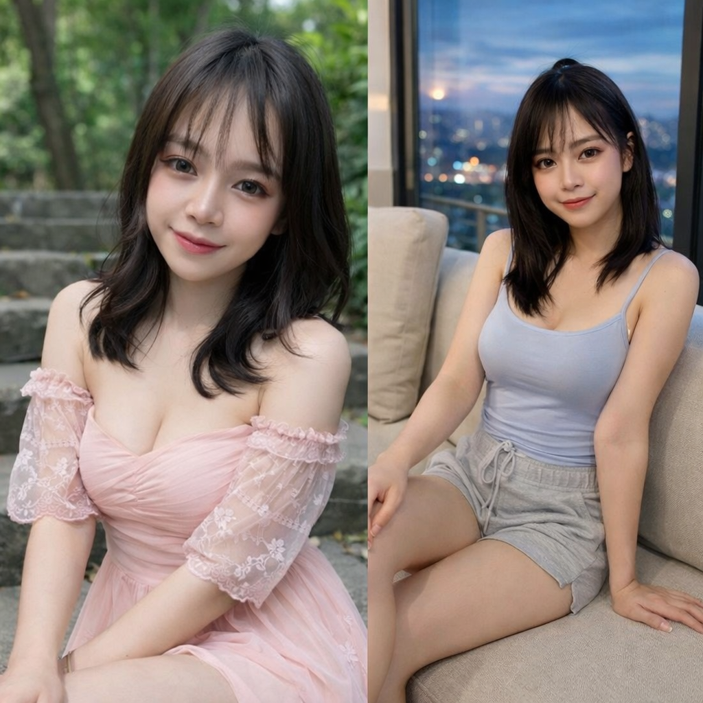 파타야 에코걸 젊은 스타일 여성 후기 실제 분위기